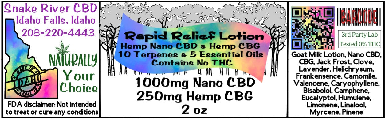 Rapid Relief Lotion  Extra Strength Sample