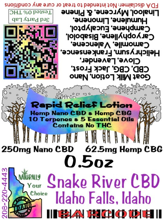 Rapid Relief Lotion  Extra Strength Sample