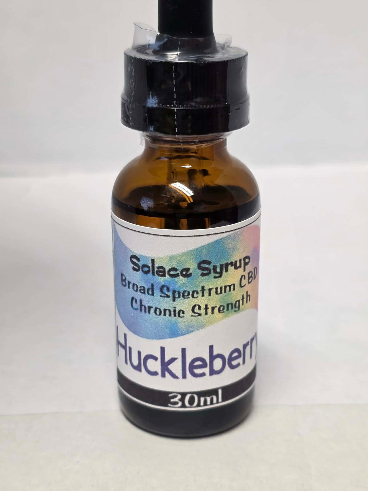 Solace Syrup Broad Spectrum Huckleberry Chronic Strength 30 mL
