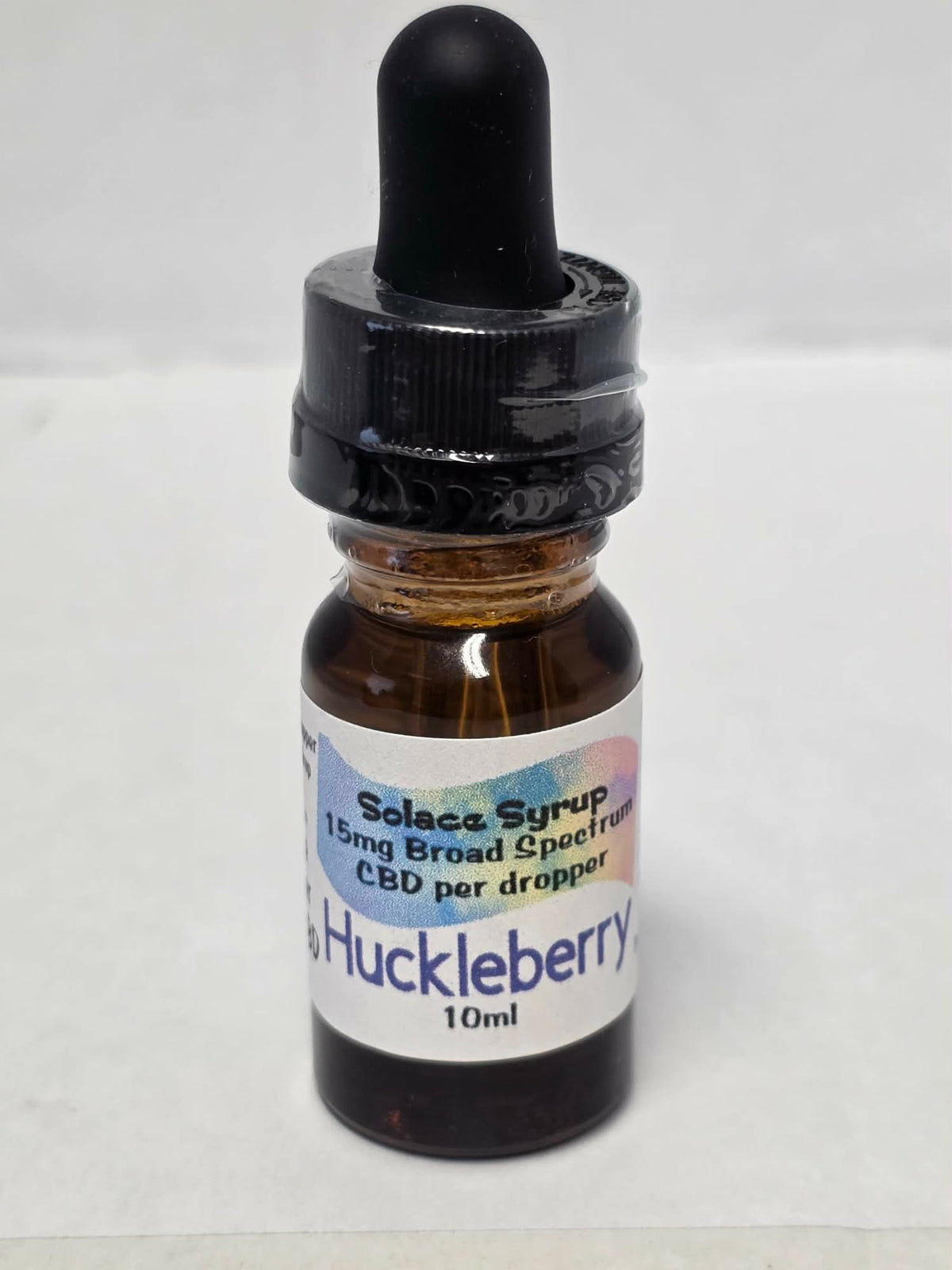 Solace Syrup Broad Spectrum Huckleberry Regular Strength 10 mL